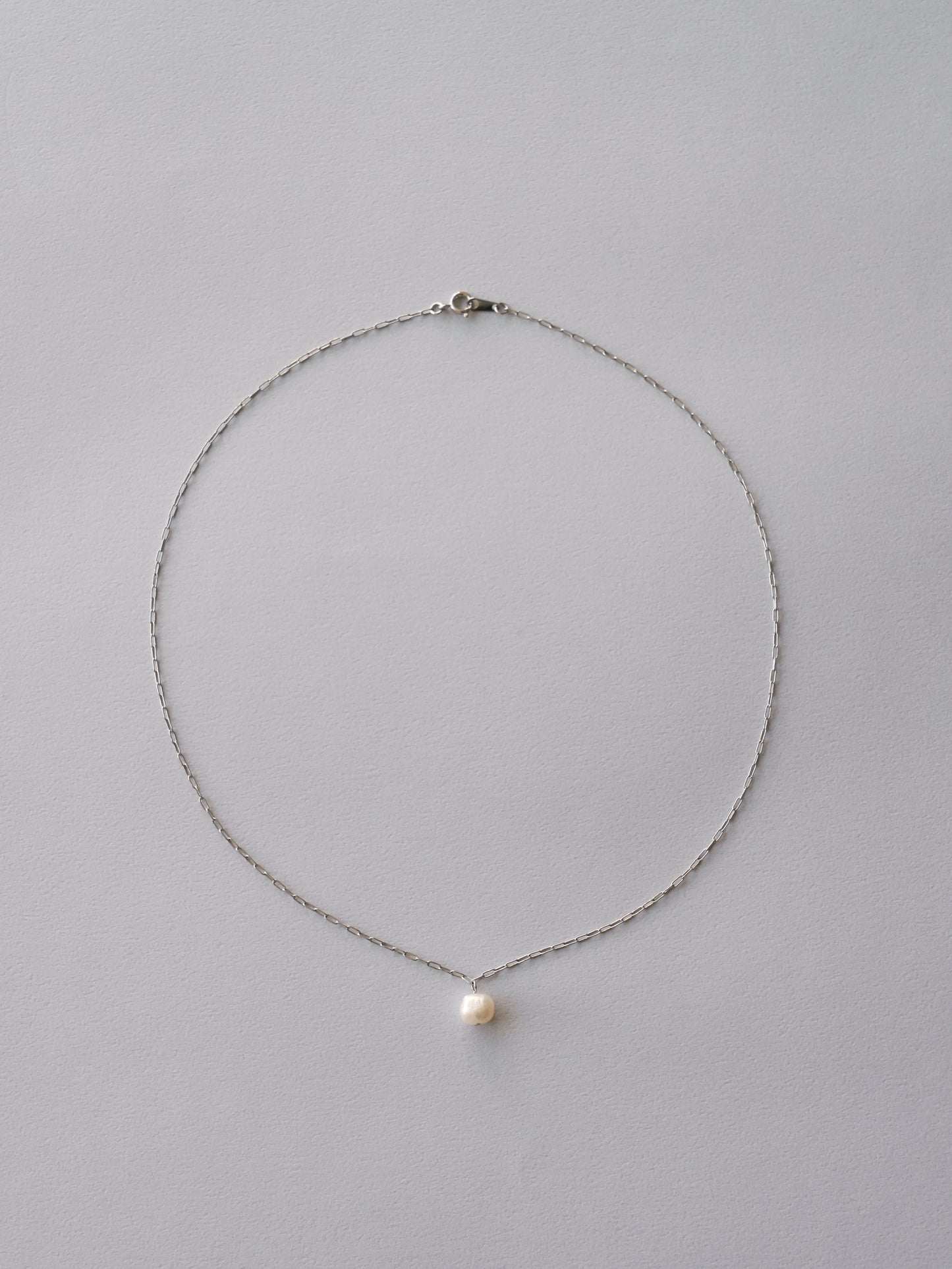pearl ritys necklace / (金属アレルギー対応)