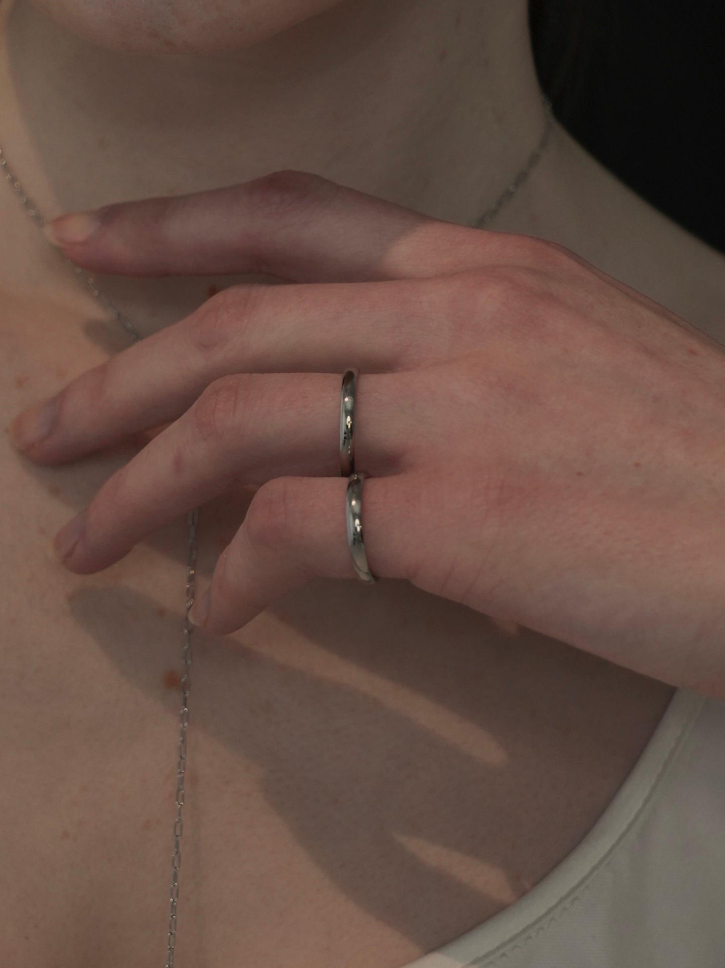 【pair ring】surgical ring / 316L(金属アレルギー対応)