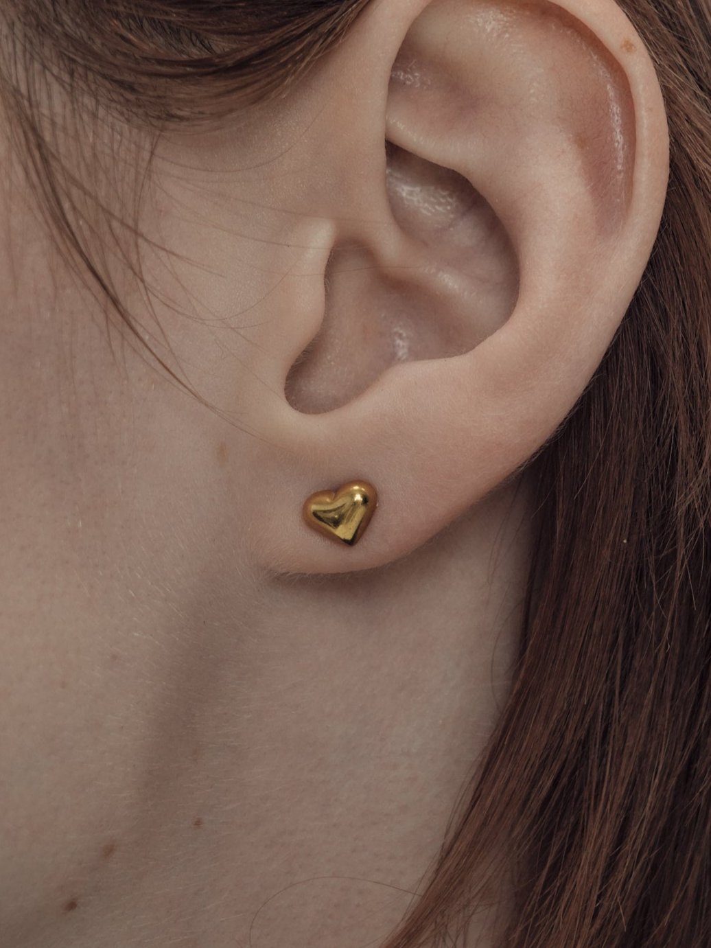 petit heart pierce / 316L