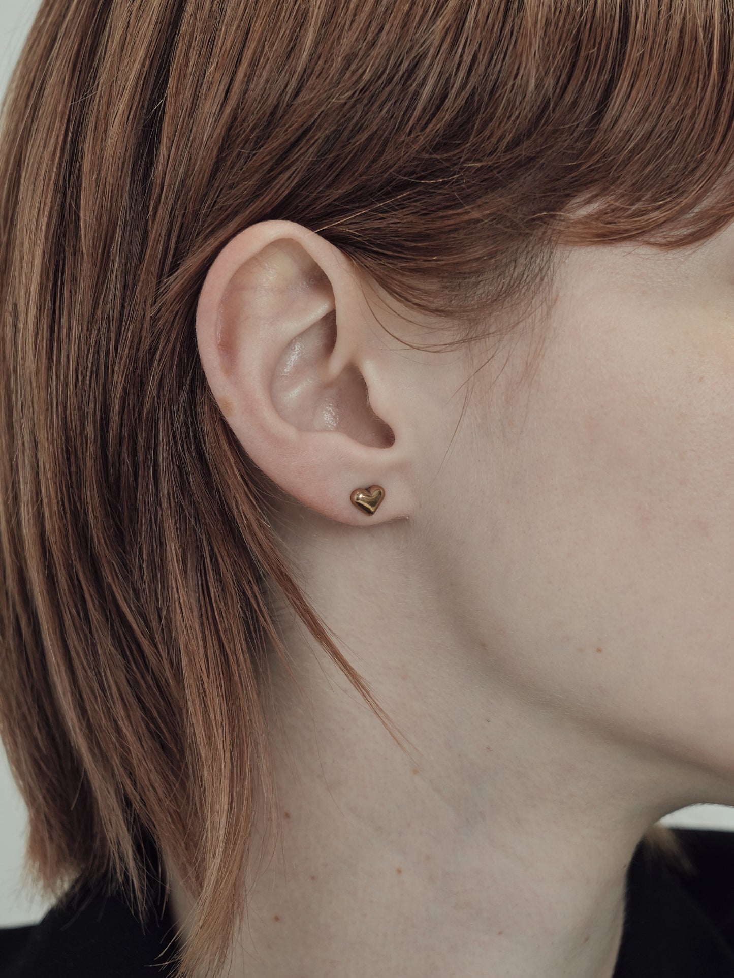 petit heart pierce / 316L