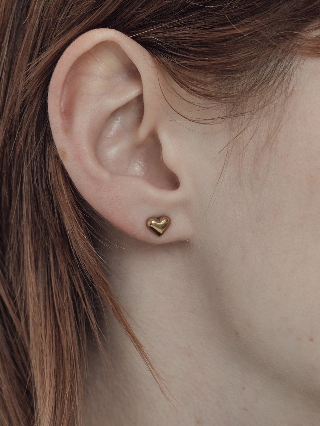 petit heart pierce / 316L