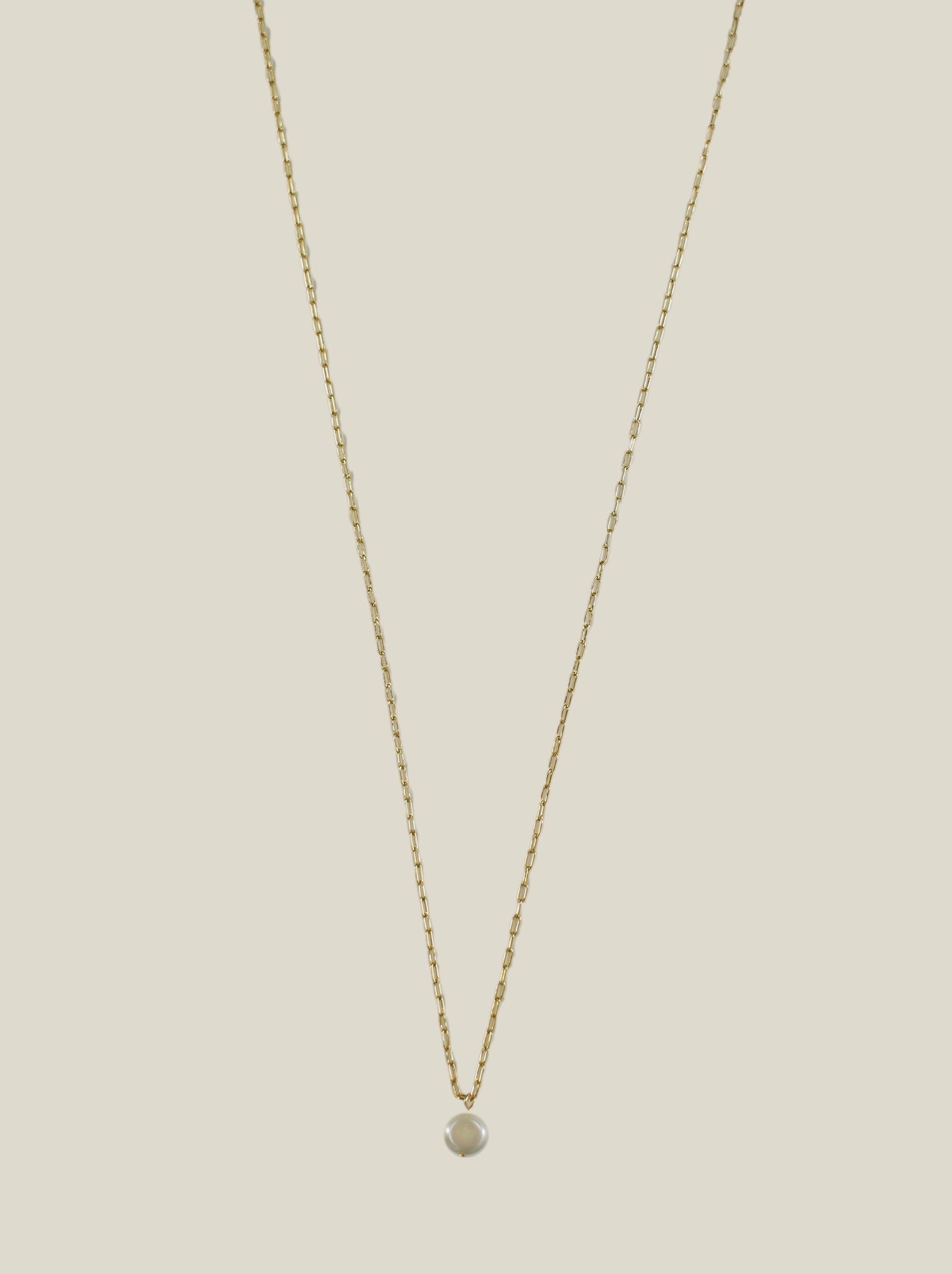pearl Ritys necklace / (金属アレルギー対応)