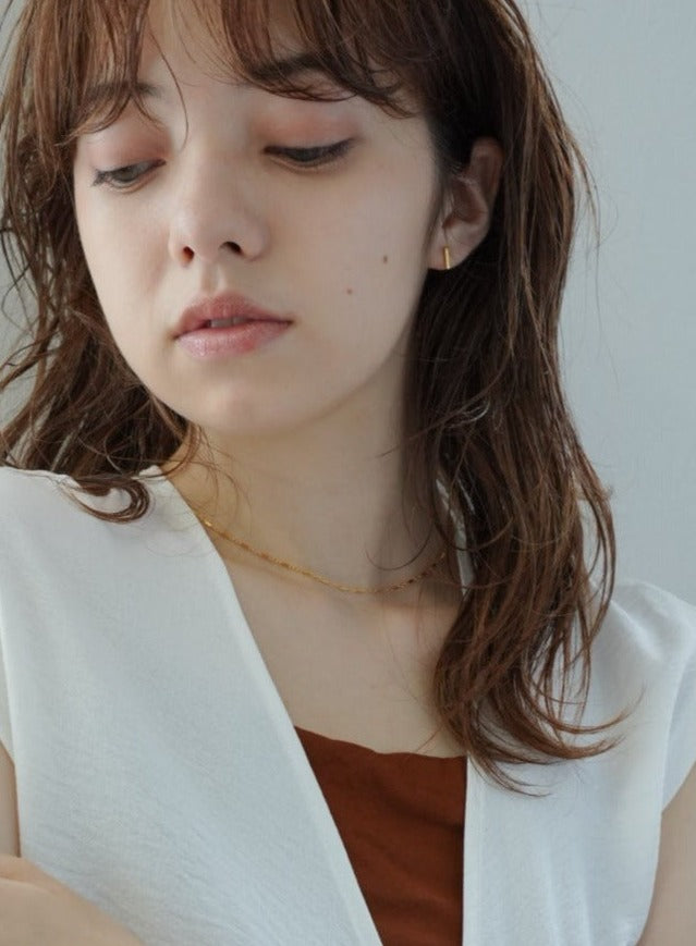 plano necklace / 14kgf