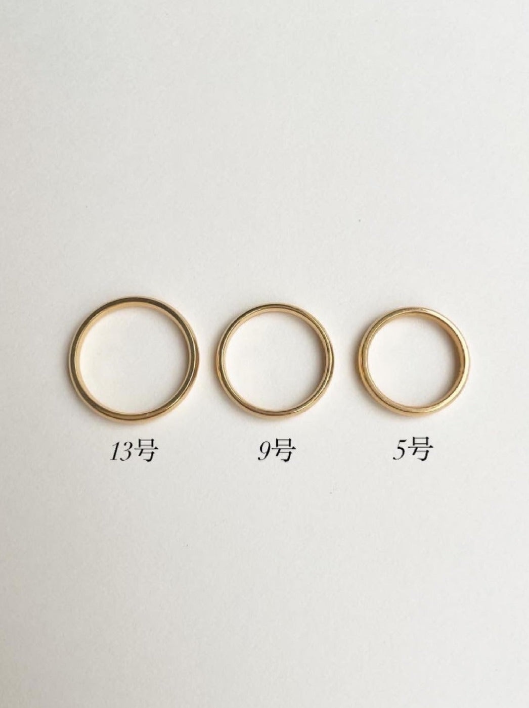 【pair ring】surgical ring / 316L(金属アレルギー対応)