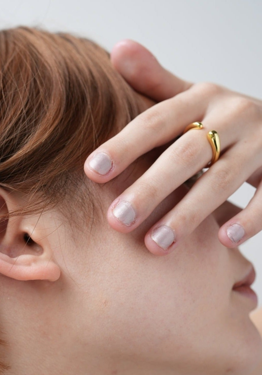 asymmetric ring / s925