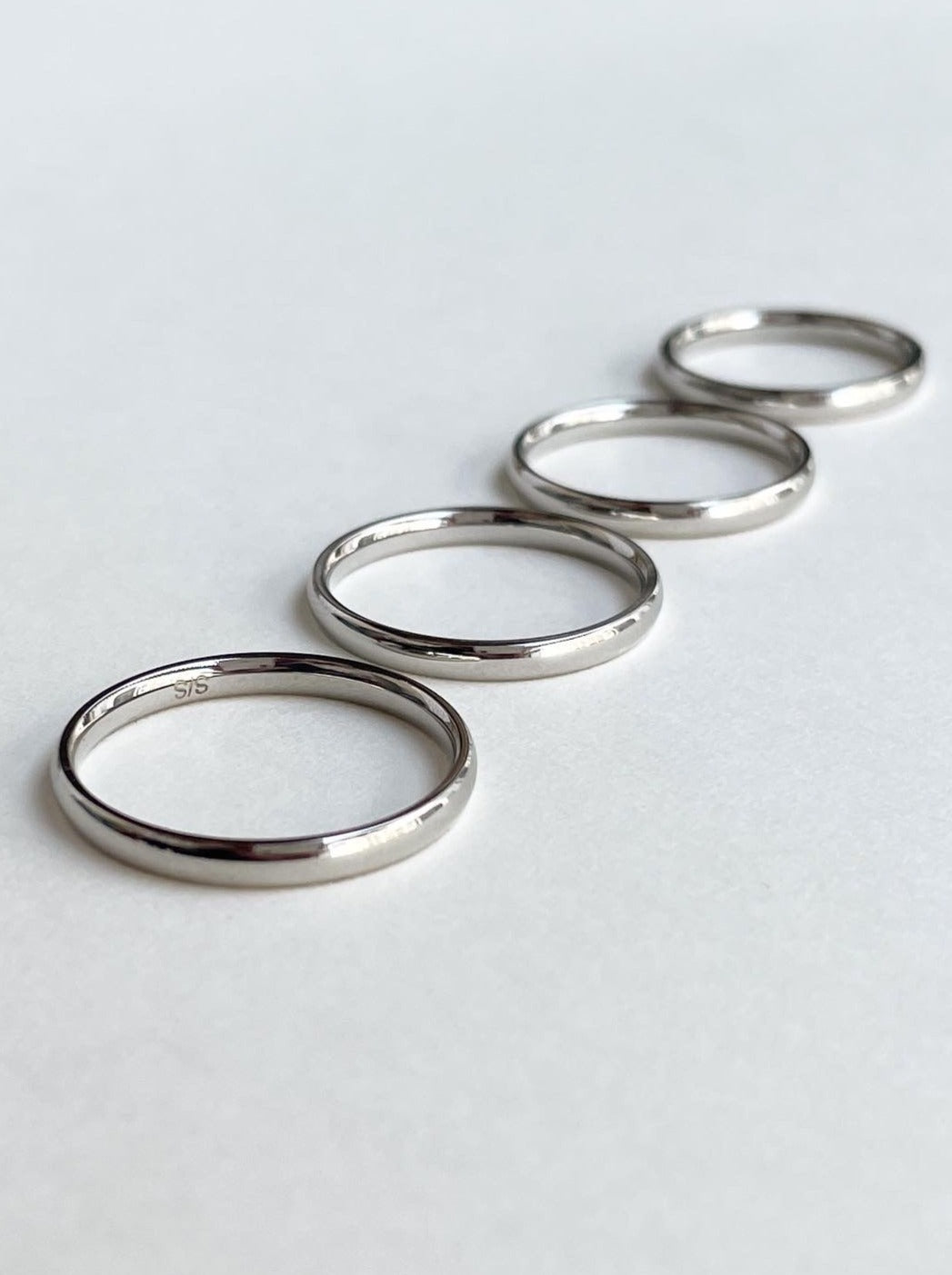 【pair ring】surgical ring / 316L(金属アレルギー対応)
