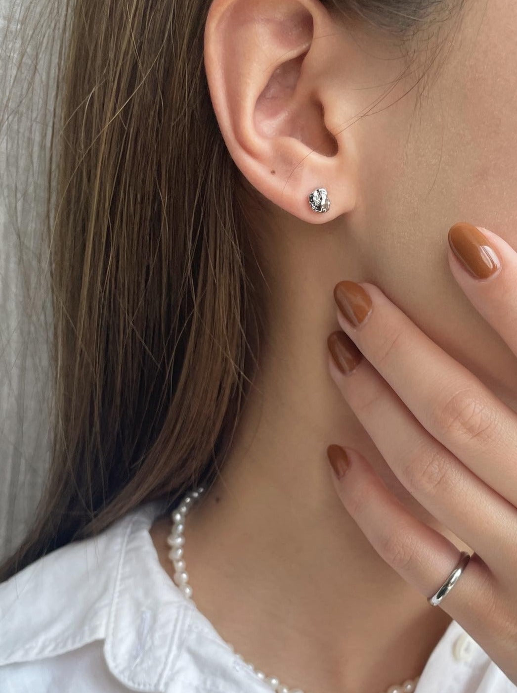 wrinkle pierce / s925