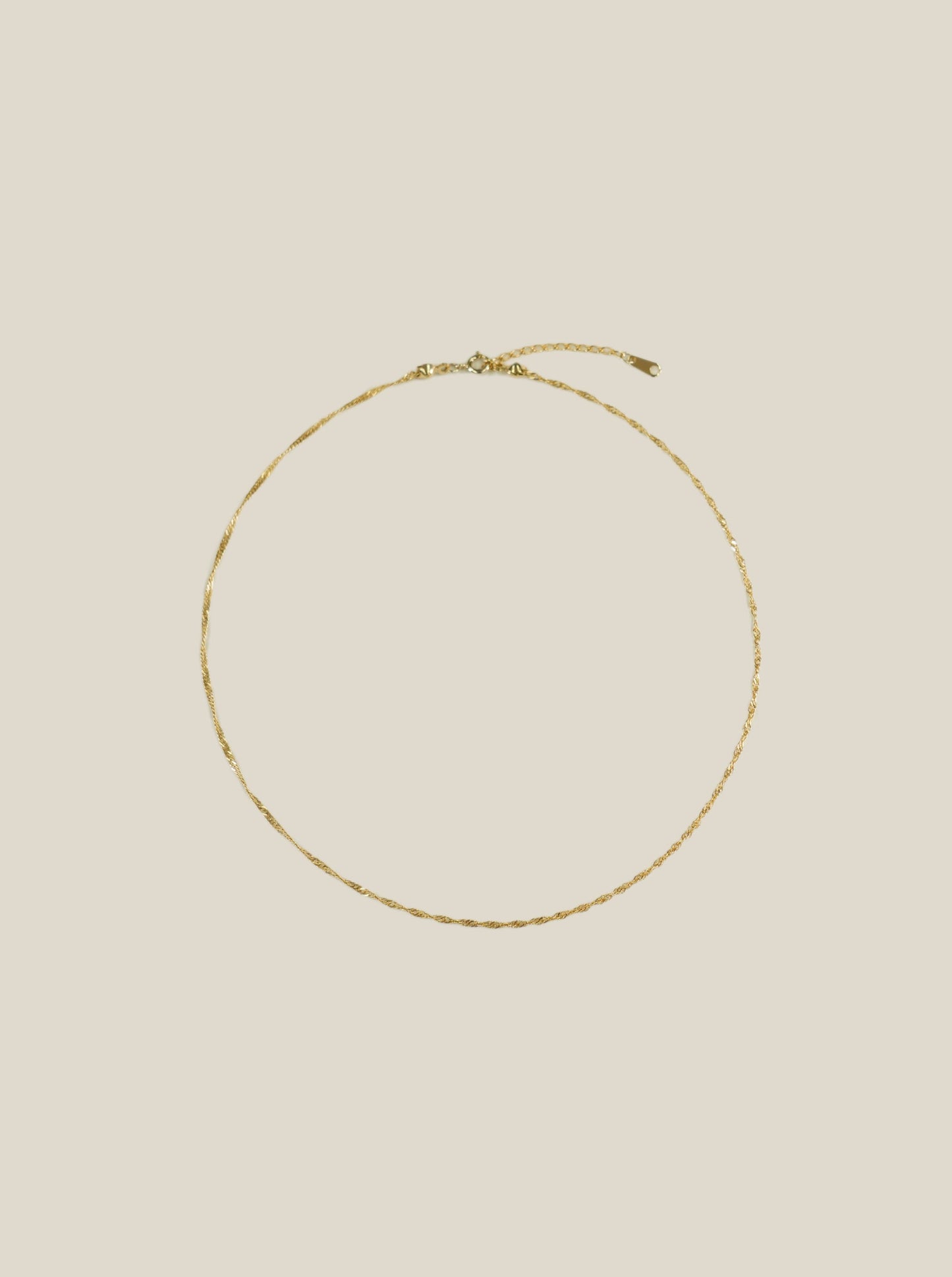 sparkle chain necklace