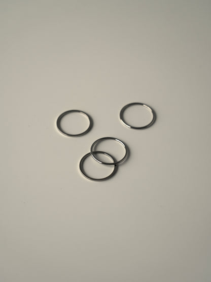 mince ring (4set) / 316L(金属アレルギー対応)