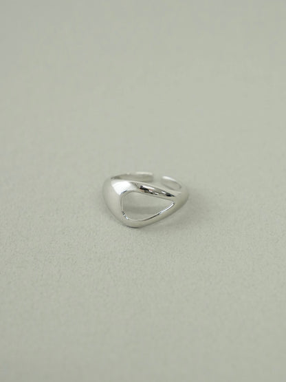 open triangle ring