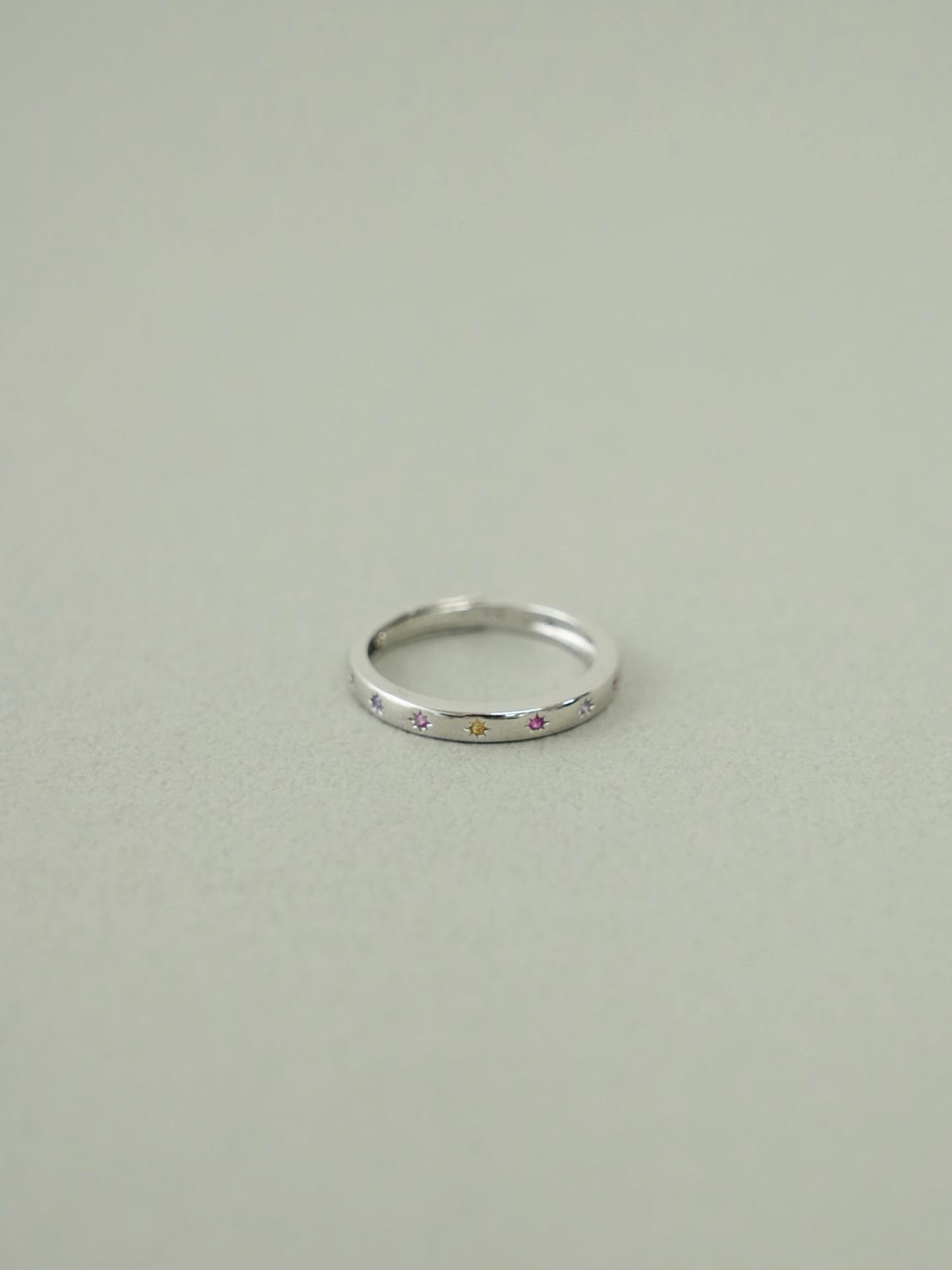 flower stardust ring