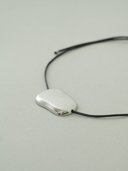 organic metal necklace