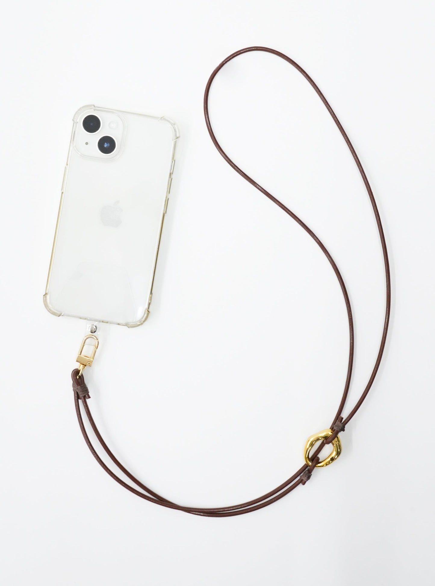 leather smartphone shoulder