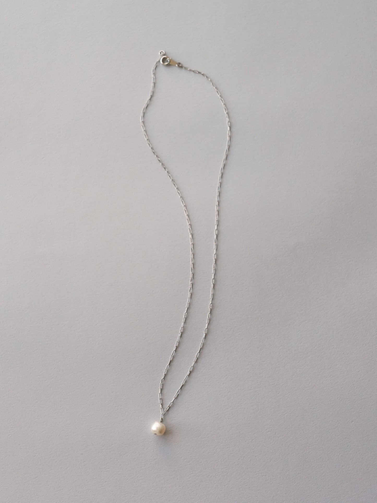 pearl ritys necklace / (金属アレルギー対応)
