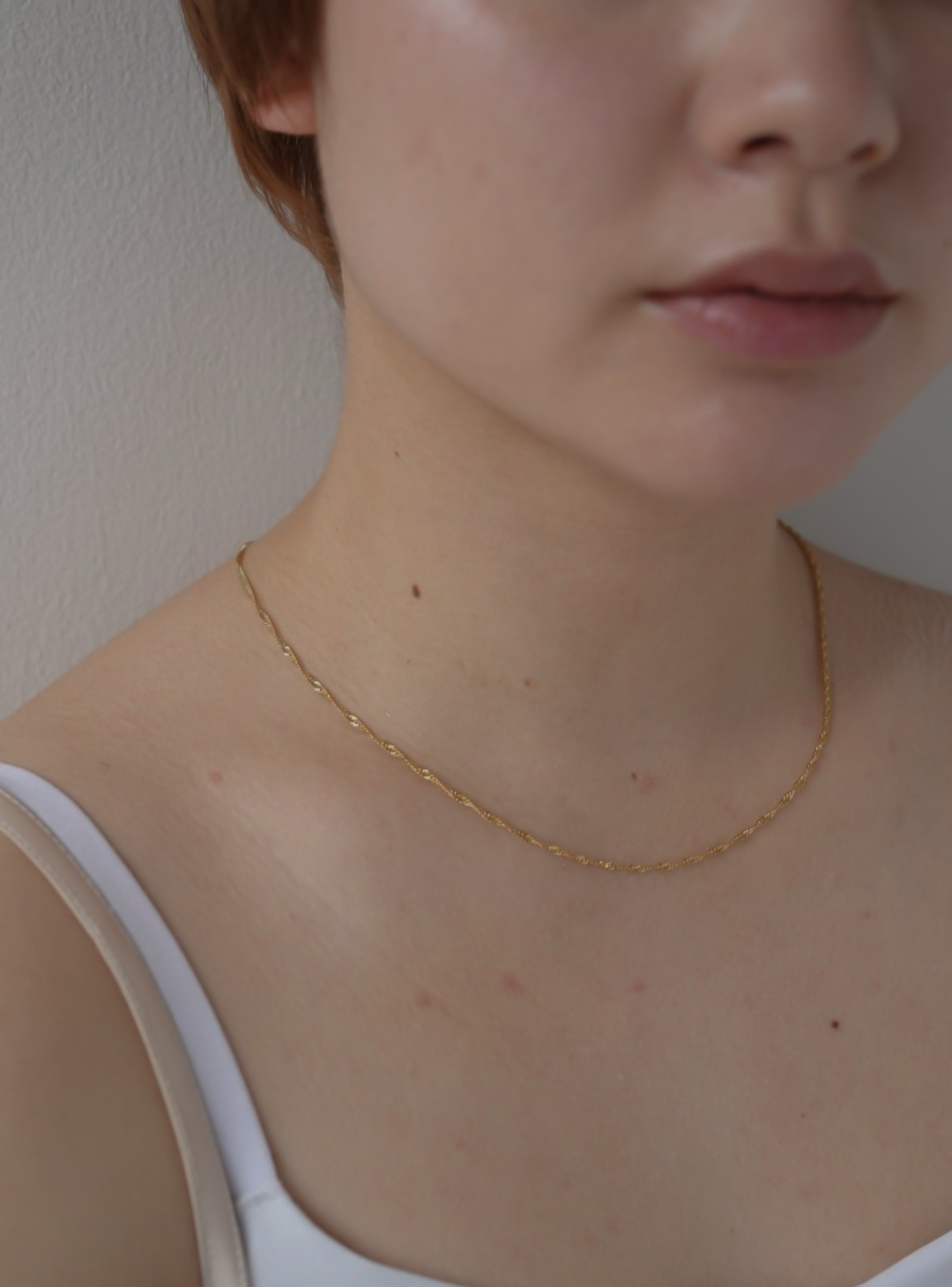 sparkle chain necklace – Chérie