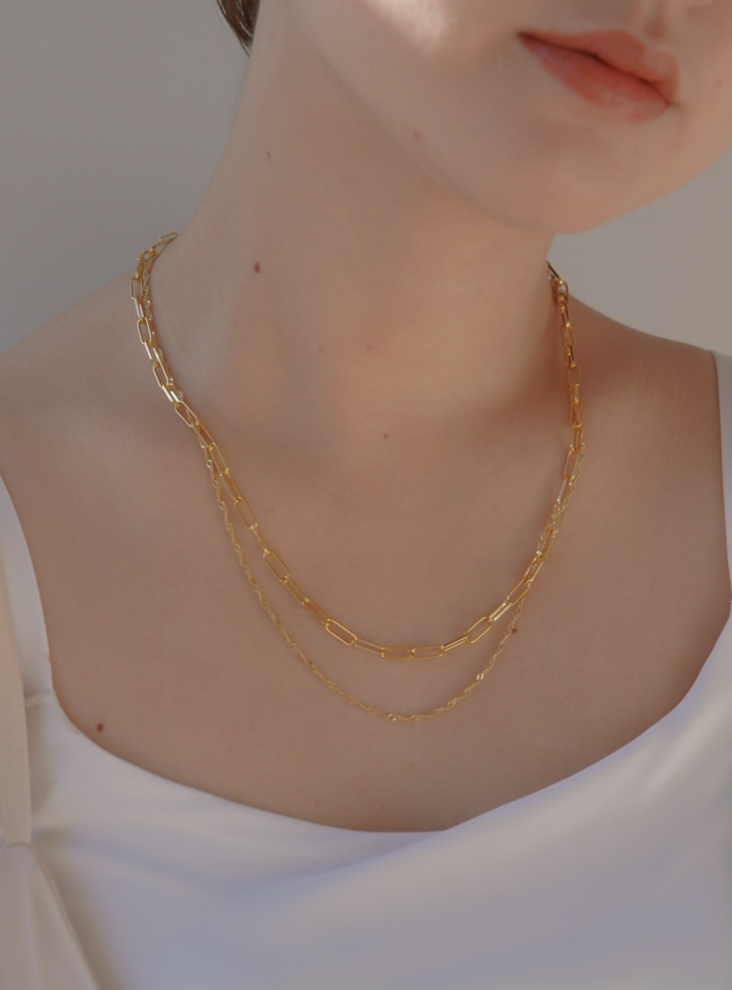 twins sparkle necklace