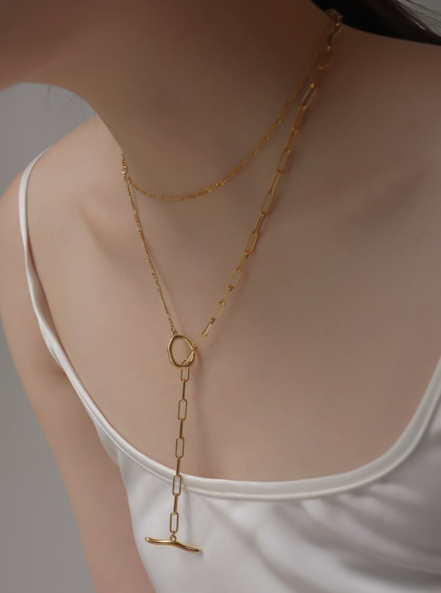 asymmetry swir necklace(corda)