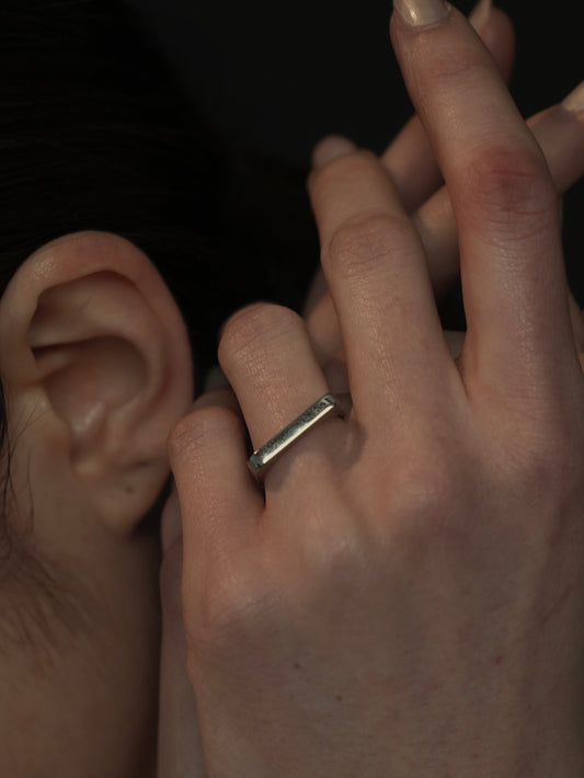 carre ring / 316L(金属アレルギー対応)