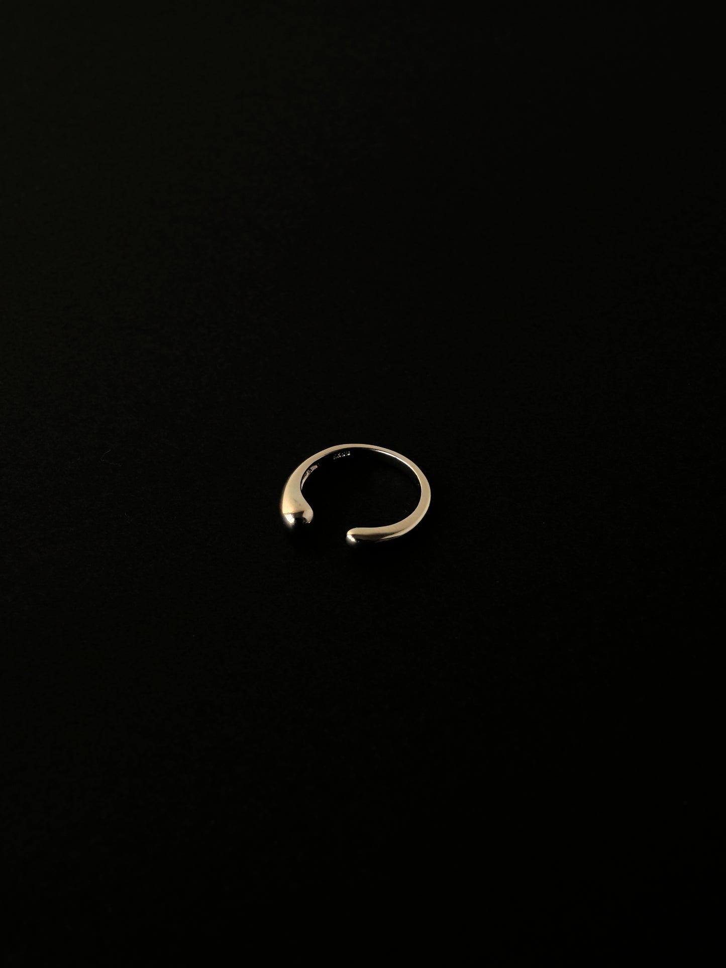 asymmetric ring / s925
