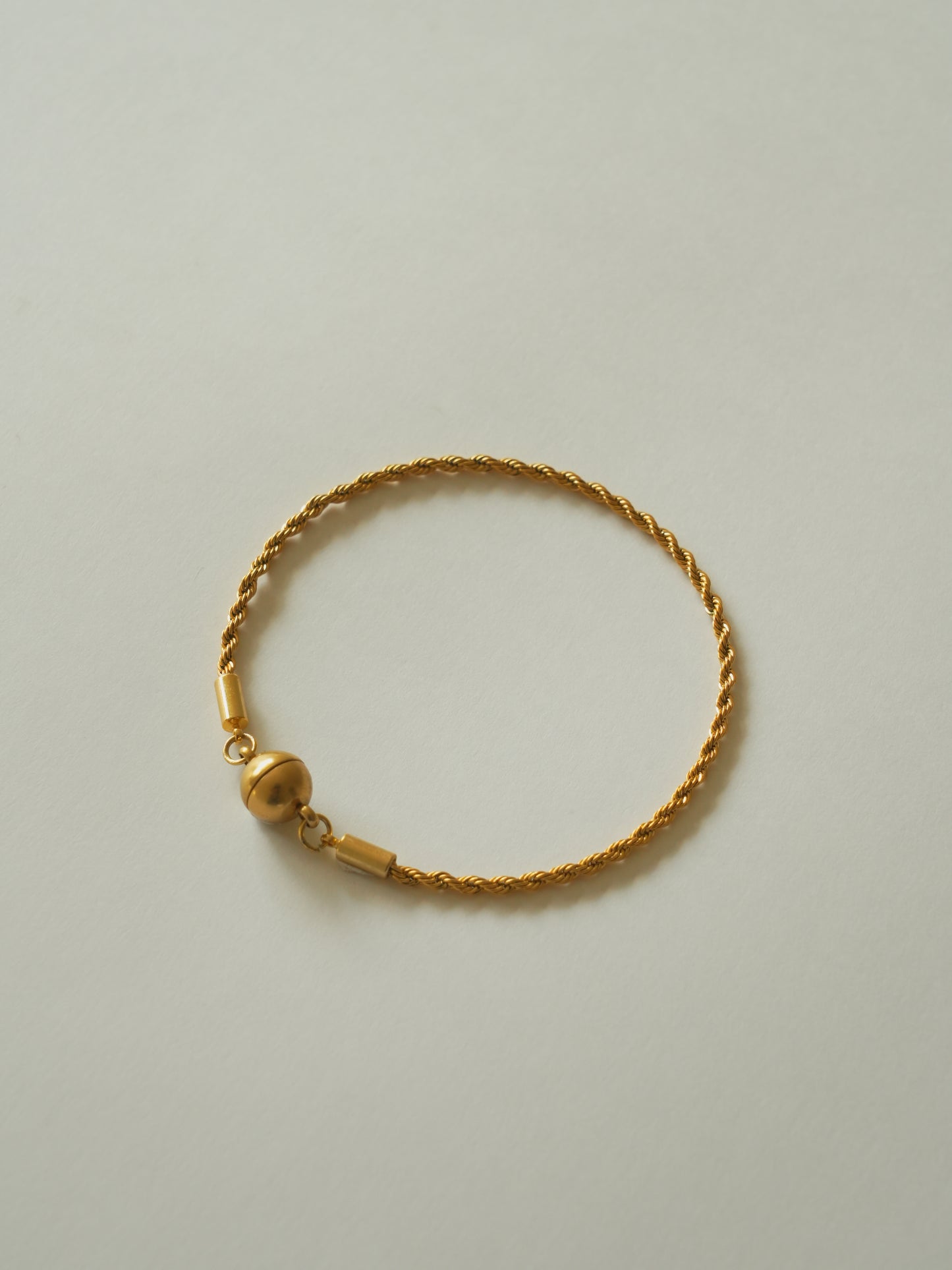 aimant rope chain bracelet / 316L(金属アレルギー対応)