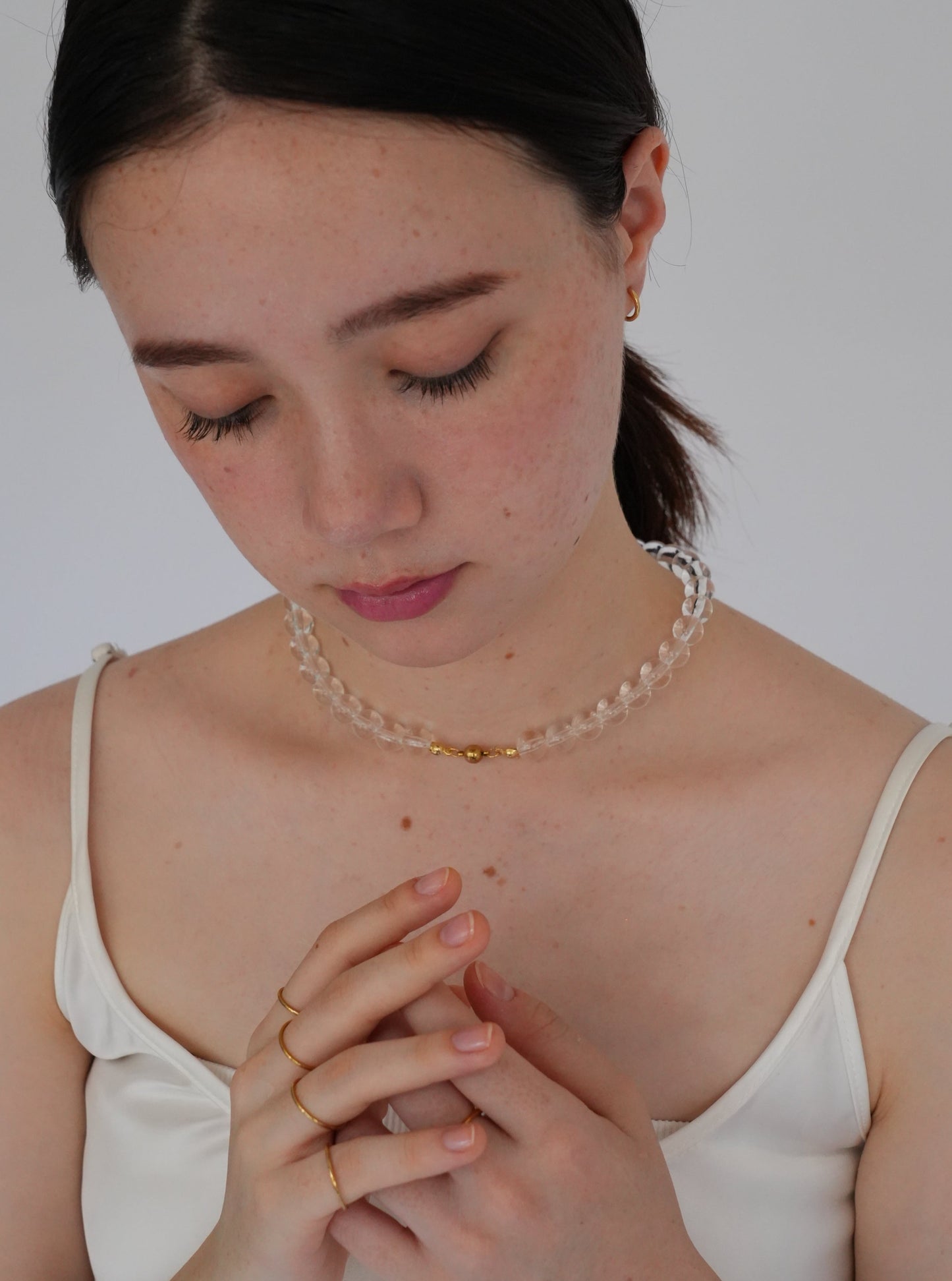 syabon necklace (bubble) / 316L(金属アレルギー対応)