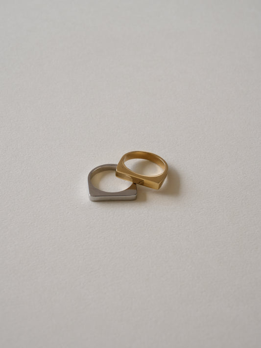 carre ring / 316L(金属アレルギー対応)