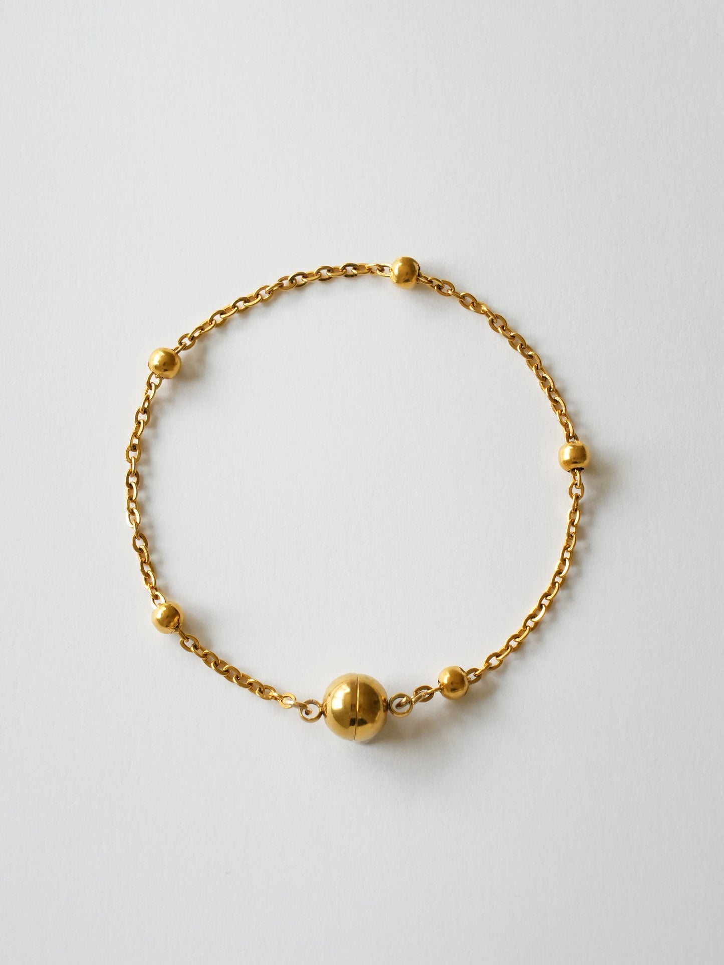 aimant  bell chain bracelet / 316L(金属アレルギー対応)