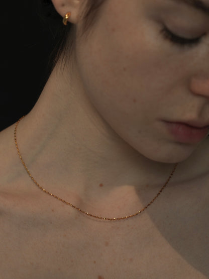 Pearl petit necklace(set) / 316L(金属アレルギー対応)
