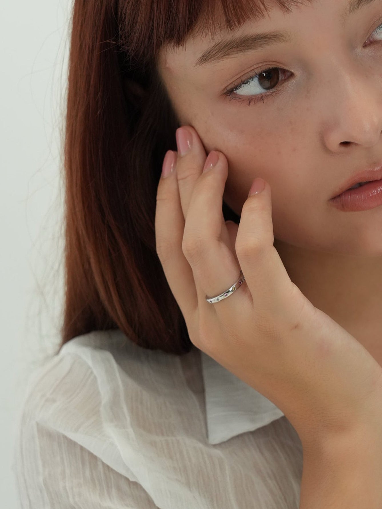 flower stardust ring