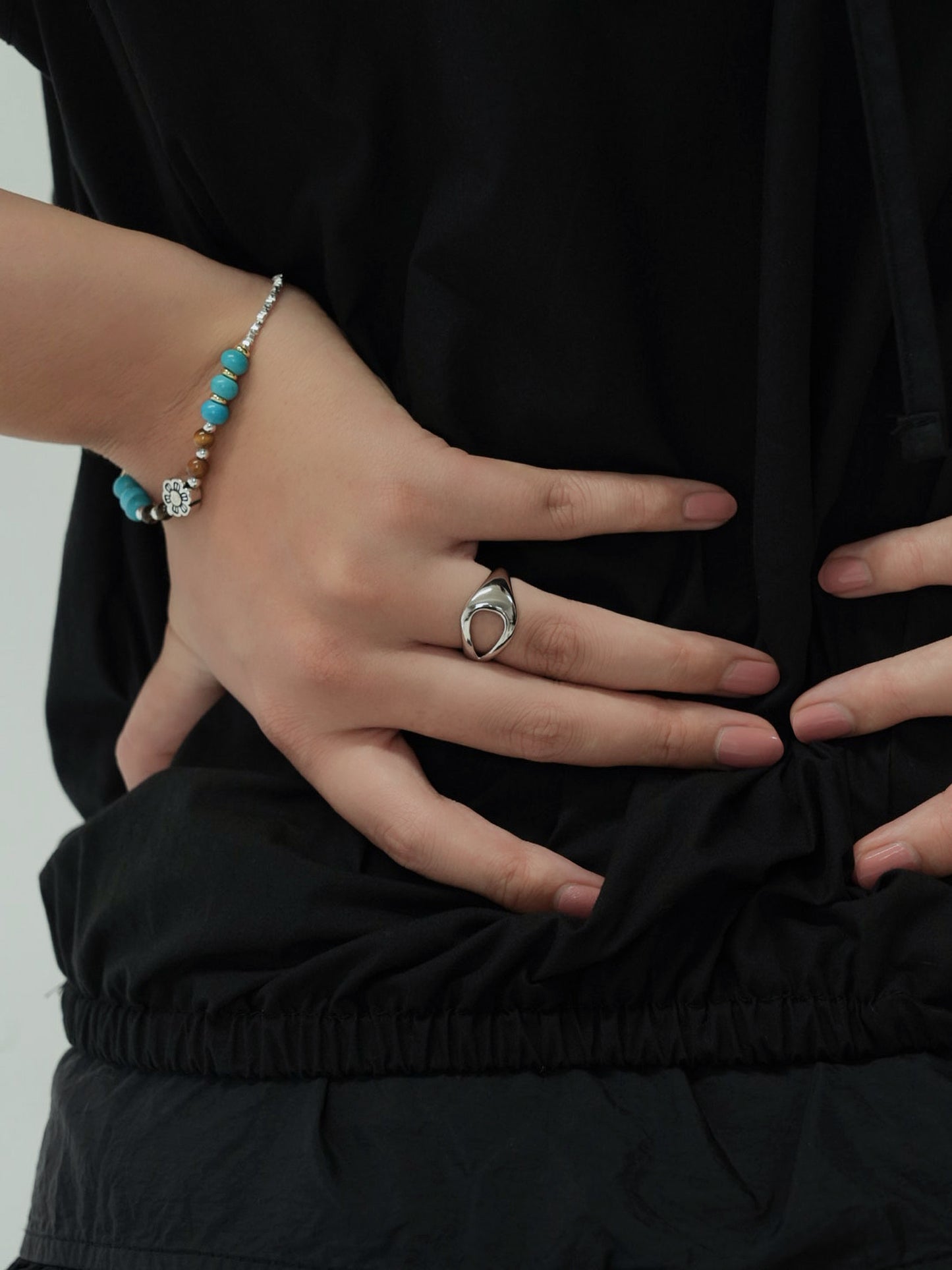 open triangle ring