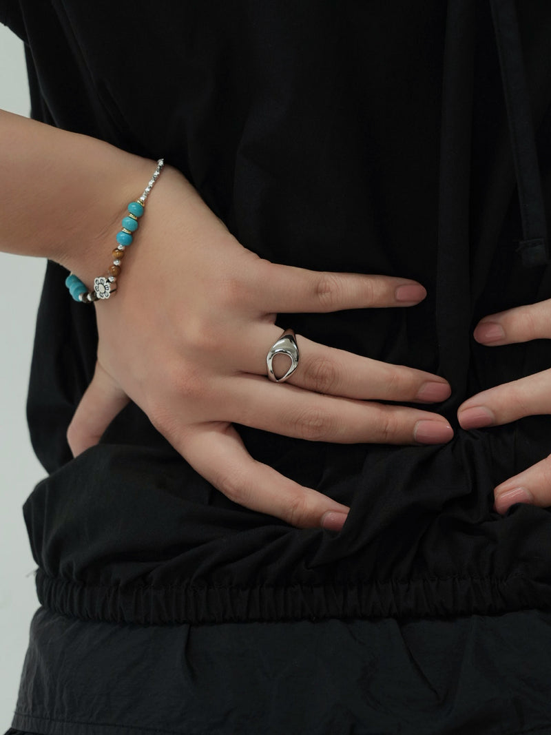 open triangle ring