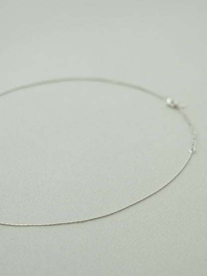 heart line pearl necklace