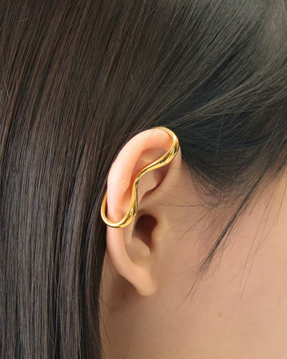 2way wave ear cuff