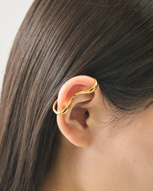 2way wave ear cuff