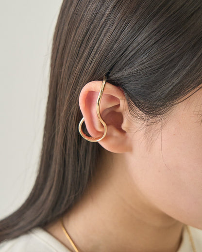 2way curve ear cuff