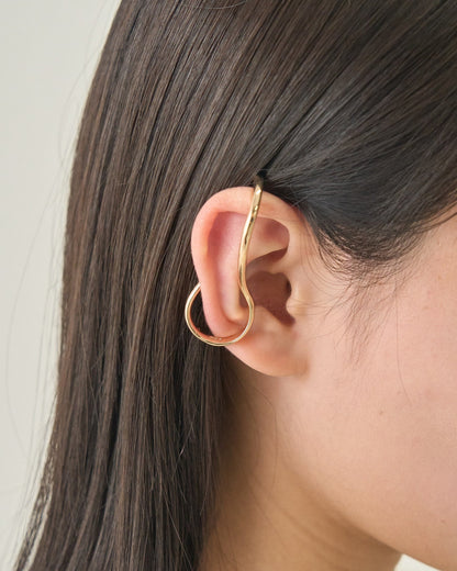 2way curve ear cuff