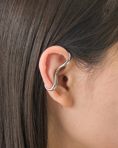 2way wave ear cuff