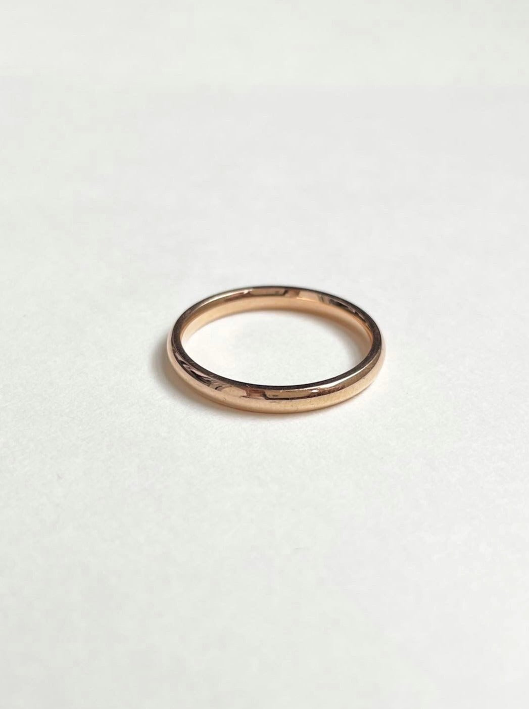 【限定カラー】surgical ring / pink gold / 316L(金属アレルギー対応)