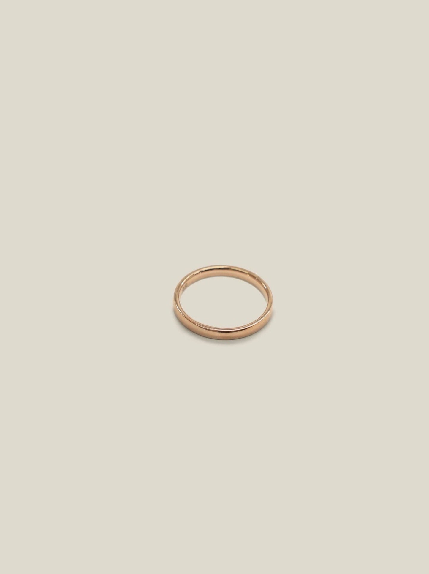 【限定カラー】surgical ring / pink gold / 316L(金属アレルギー対応)