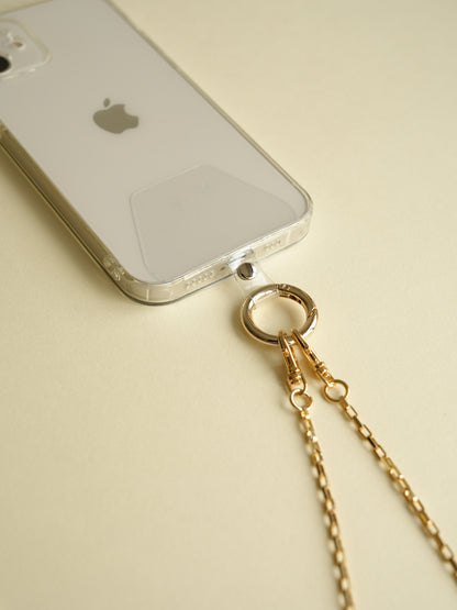 yuna smartphone shoulder - noyer -