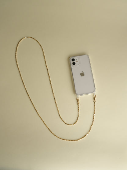 yuna smartphone shoulder - noyer -